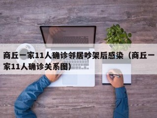 商丘一家11人确诊邻居吵架后感染（商丘一家11人确诊关系图）