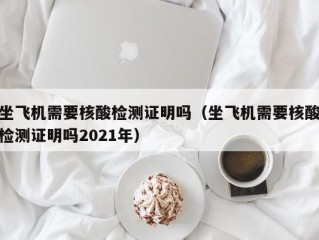 坐飞机需要核酸检测证明吗（坐飞机需要核酸检测证明吗2021年）