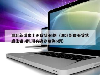 湖北新增本土无症状46例（湖北新增无症状感染者9例,现有确诊病例6例）