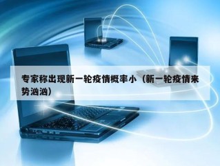 专家称出现新一轮疫情概率小（新一轮疫情来势汹汹）